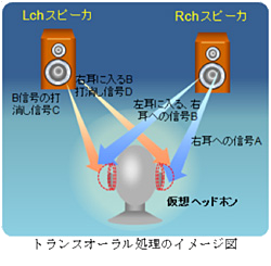 トランスオーラル処理のイメージ図